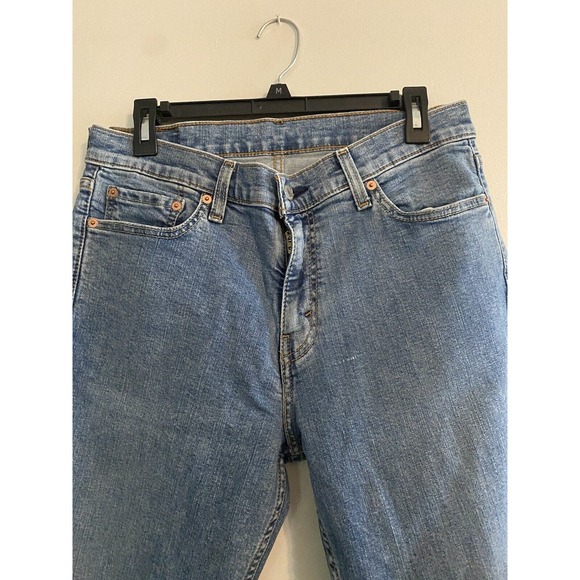 LEVI'S Men's 511 Slim Stretch Cotton 5 Pocket Denim Jeans Blue 36/32 MED WASH - Picture 2 of 8